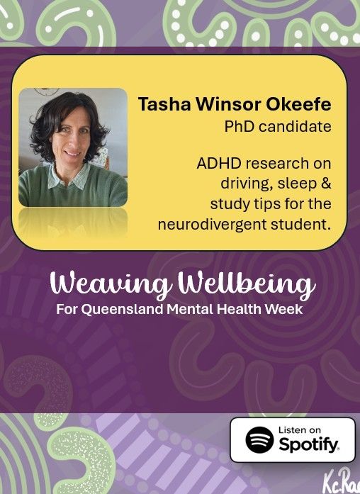 Tasha Winsor O'Keefe is researching ADHD and sleep for her PhD.