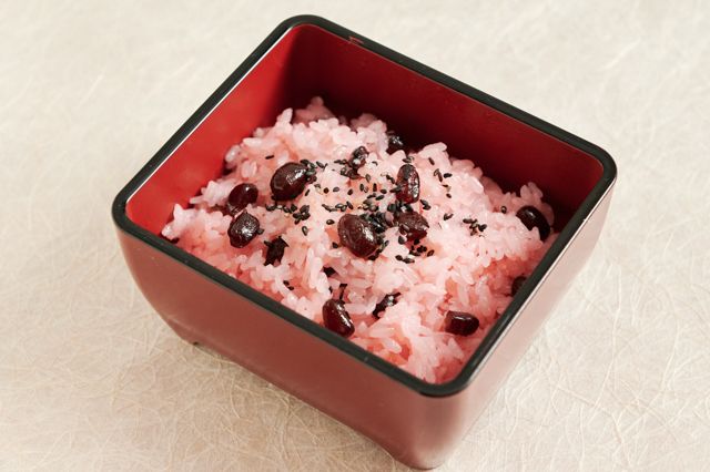 山梨県の甘納豆のお赤飯