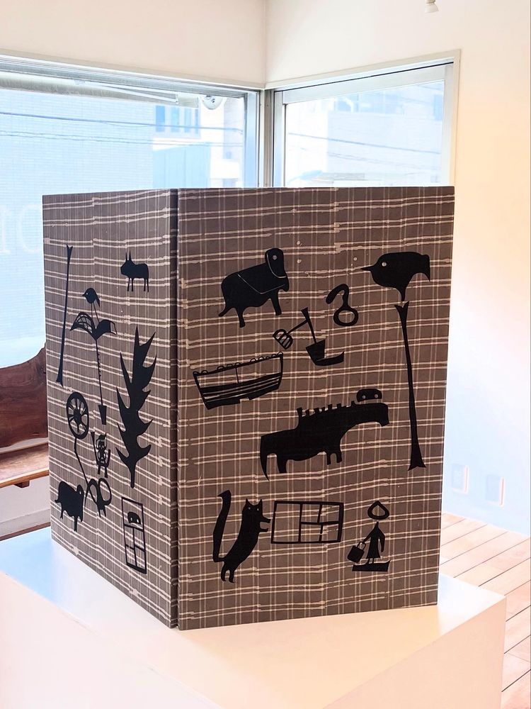 表装された版画作品