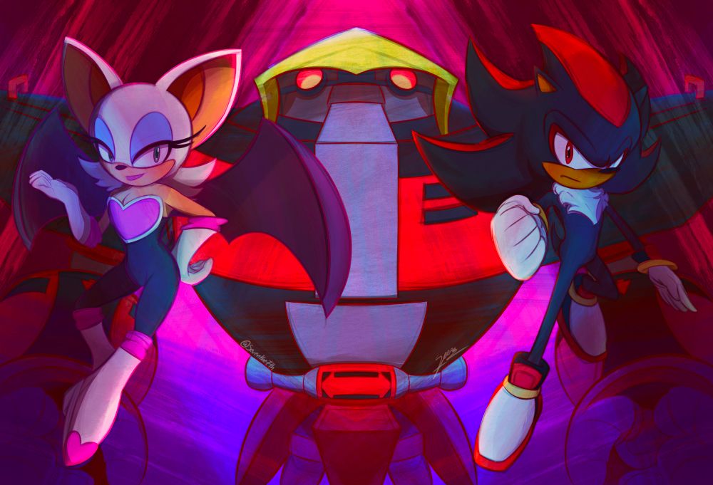 The background bi flag colors represent the one and only eggmam