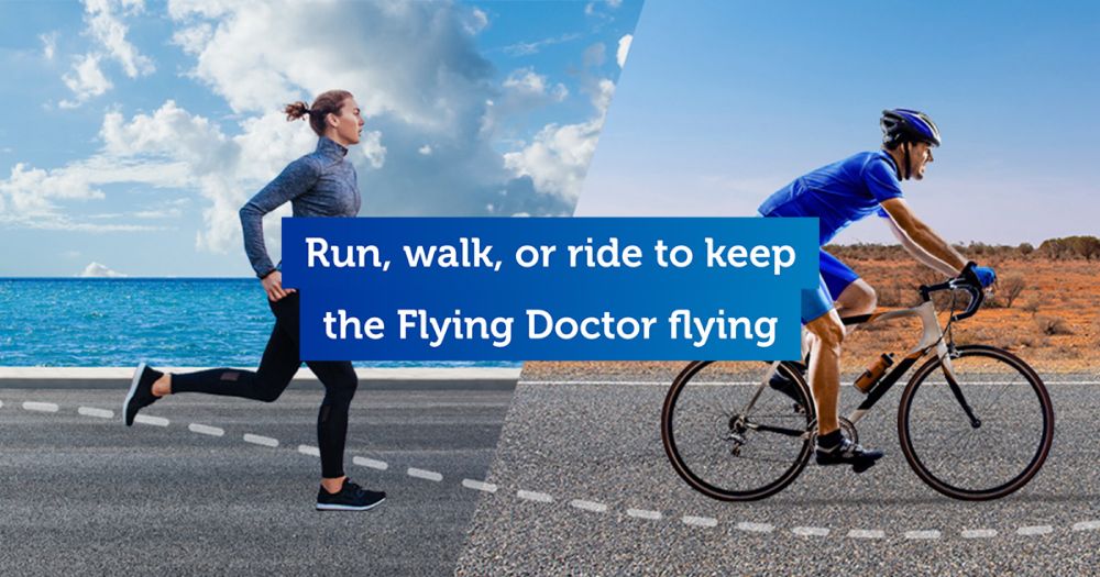 Please support my challenge to keep the Flying Doctor flying!