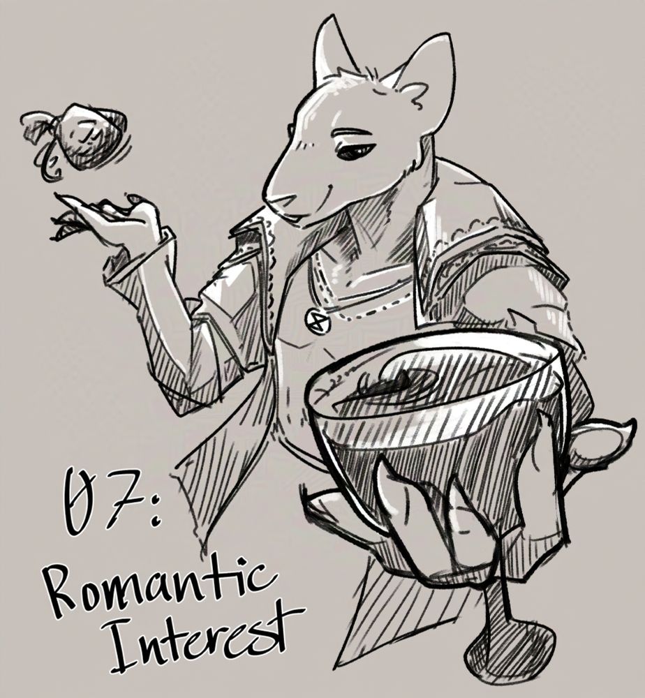 Rance "Rancid" Cidral offers you a drink and sultry grin, tossing a pouch of coin in his hand.