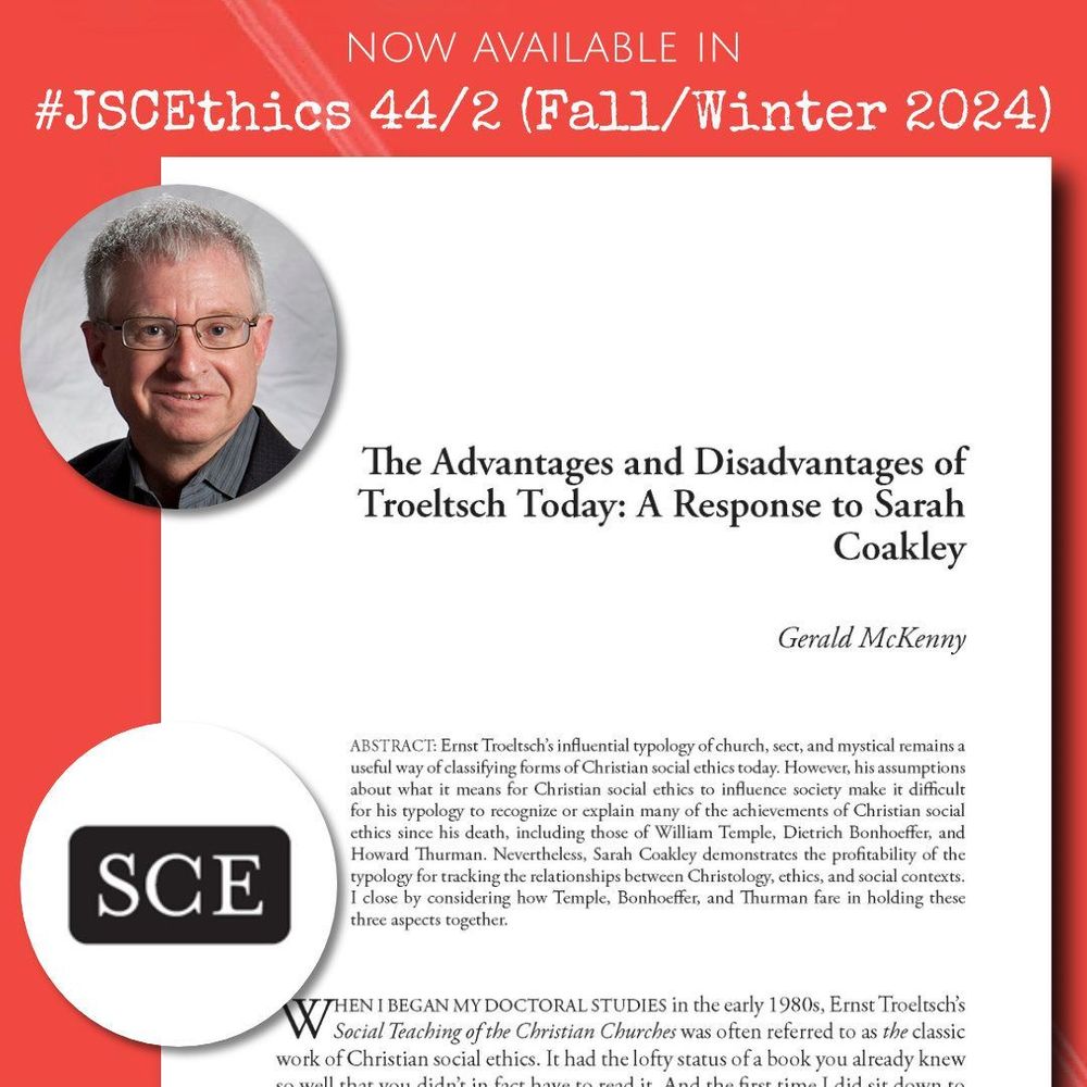 author photo and first page of article with heading Now Available in JSCEthics volume 44, number 2 (2024)