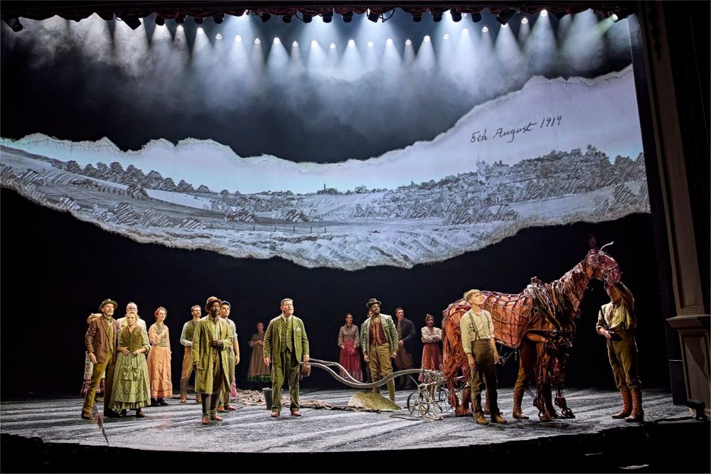 The cast of War Horse