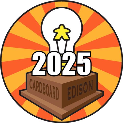 logo for the 2025 Cardboard Edison Award