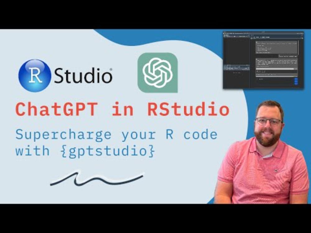 ChatGPT in RStudio with gptstudio - Better than GitHub Copilot?