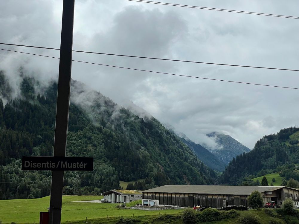 A picture from Disentis/Muster station