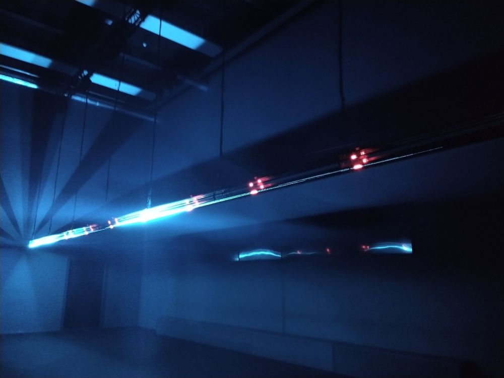 Pew pew laser sounds and lights on a tube