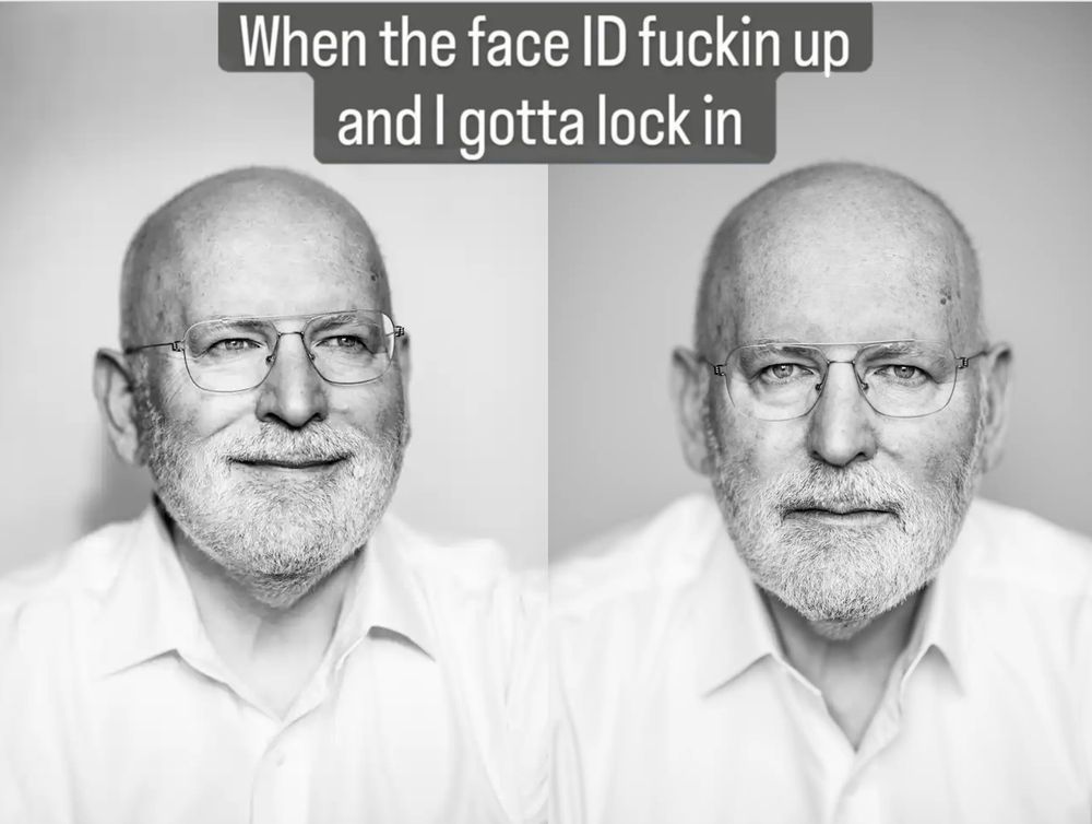 When the face ID fuckin up and I gotta lock in - Frans Timmermans