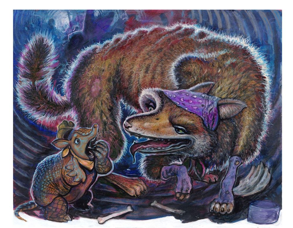 From the 'Three Armadillies Tuff' by Jackie Hopkins