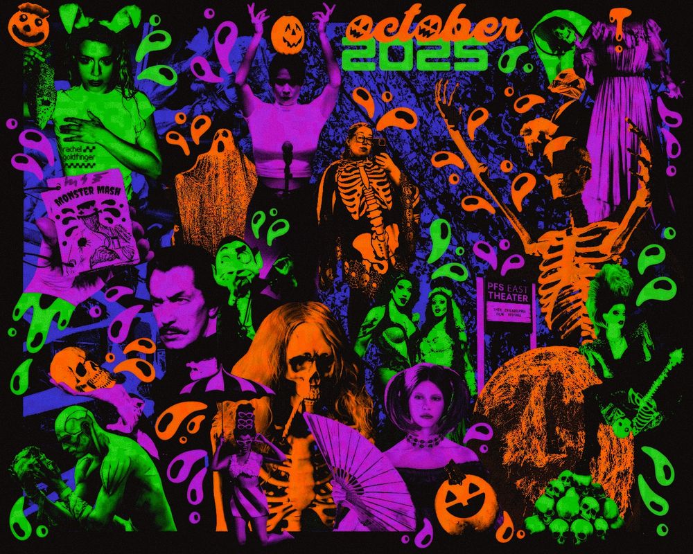 A digital collage of various pieces of personal photos depicting things that happened or were watched in the month of October 2025