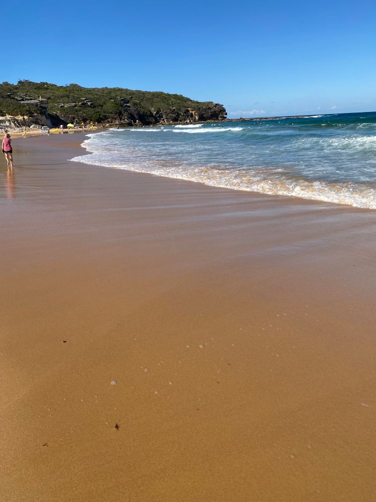 Curl Curl Beach looking North towards Dee Why