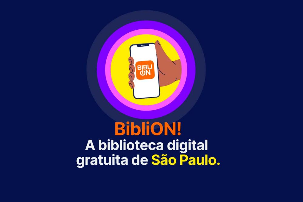 Biblion - A biblioteca digital gratuita de São Paulo.