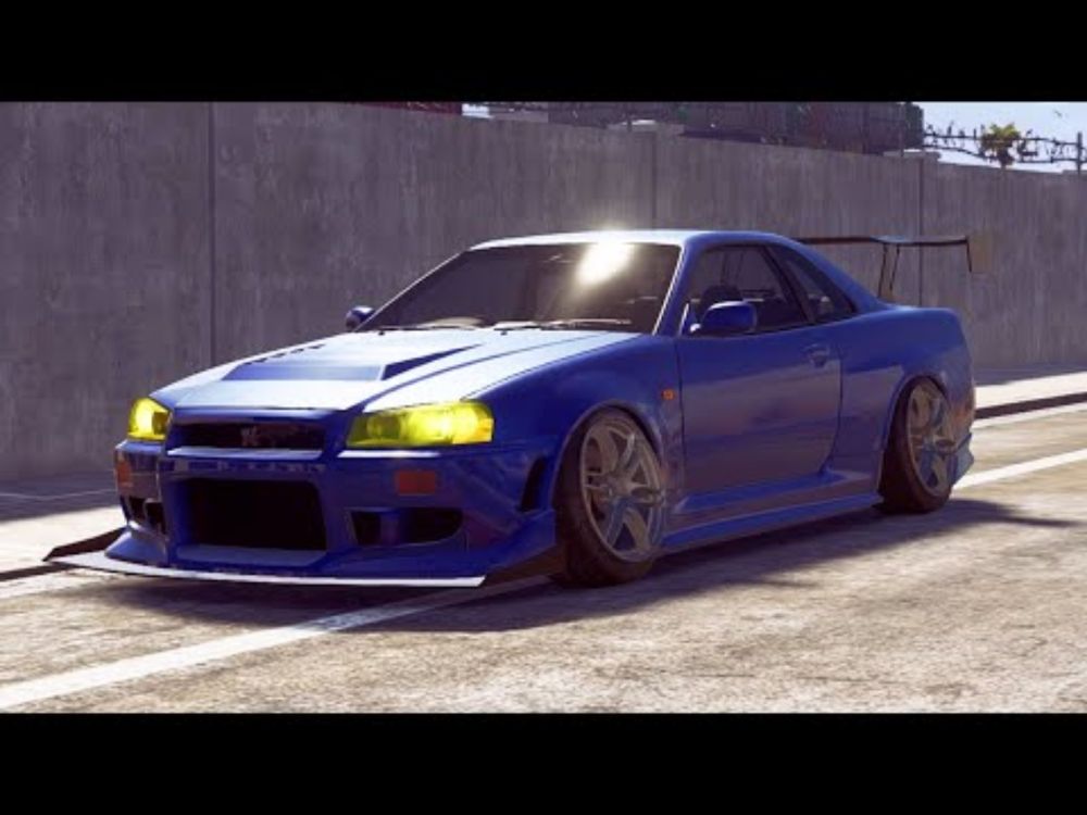 NEED FOR SPEED PAYBACK DELUXE EDITION PS4 [Drifting Gameplay] - NISSAN Skyline GT-R V-Spec (1999)