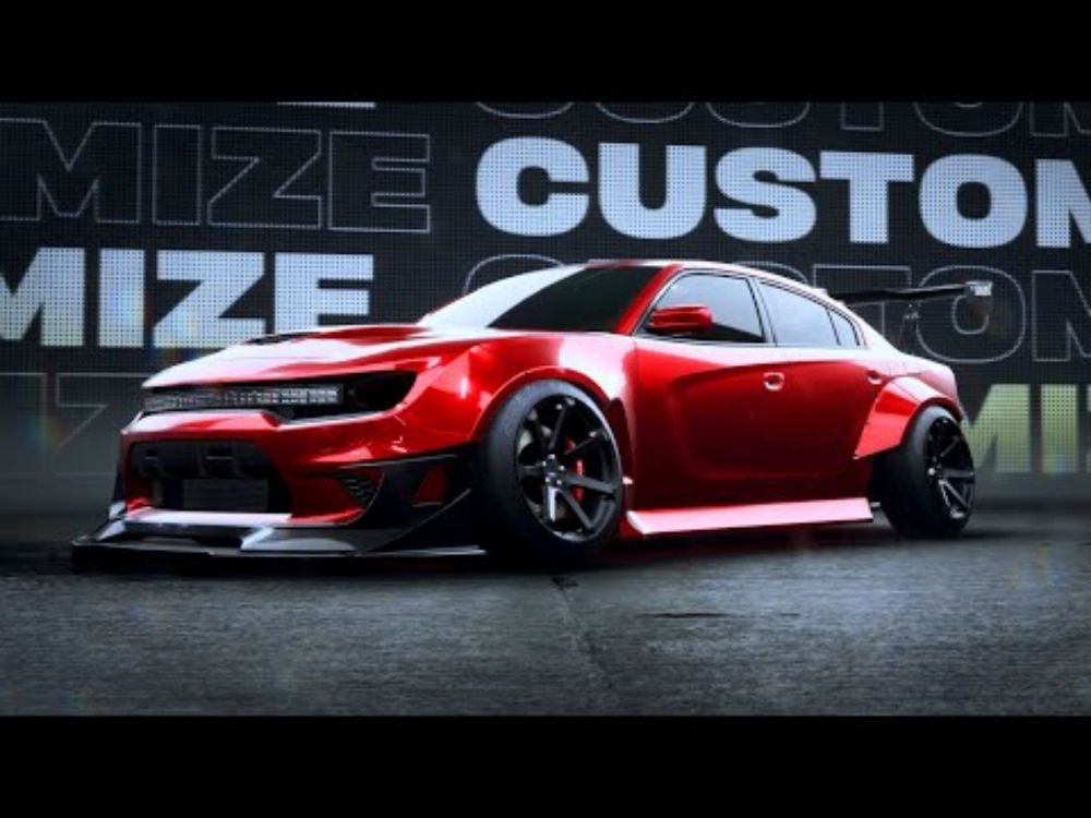 NEED FOR SPEED UNBOUND Xbox Series X [Free roam Gameplay] - Dodge Charger SRT Hellcat (2019)