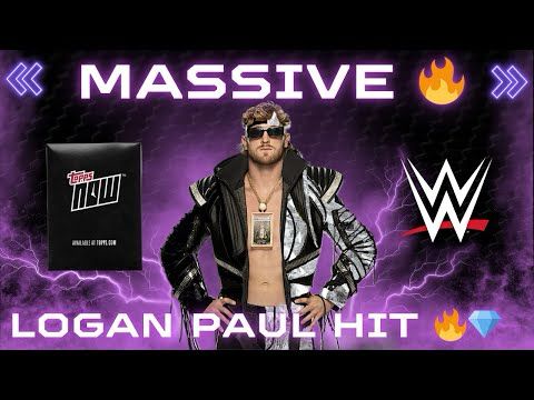 Chasing Logan Paul Rookies in WWE Topps Now… AND WE HIT BIG!