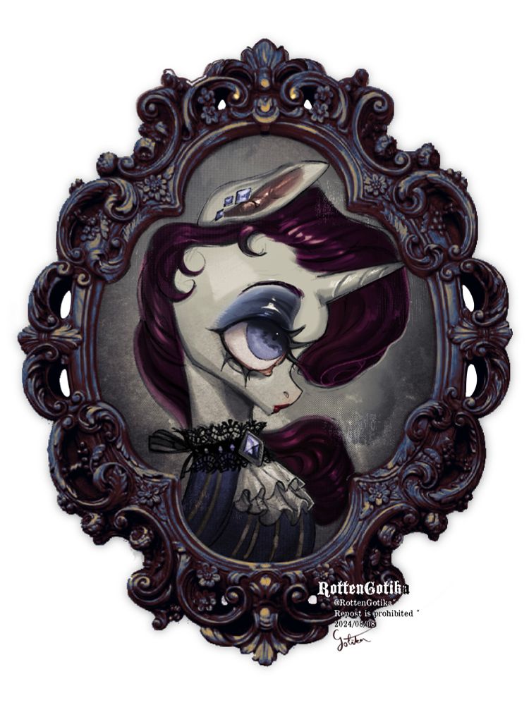 My Little Pony Rarity portrait