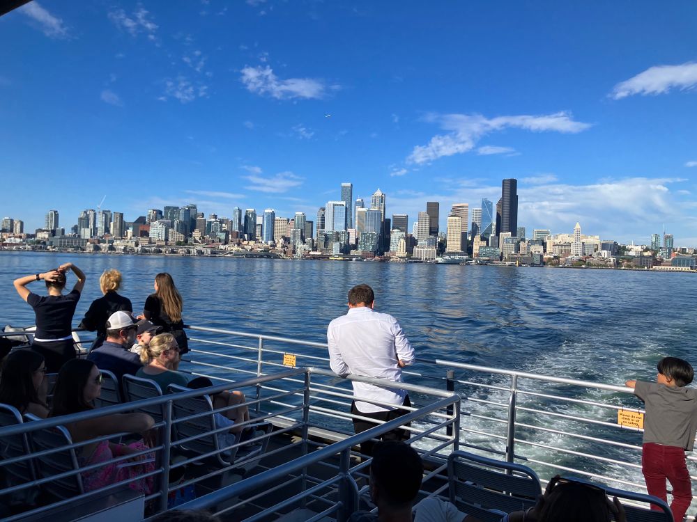 I mean. Views of the skyline for days 