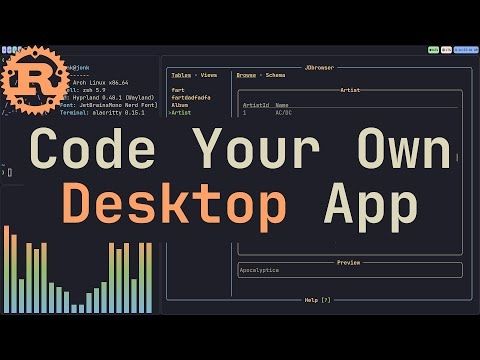 Code Your Own Desktop GUI App With Rust Iced Crate