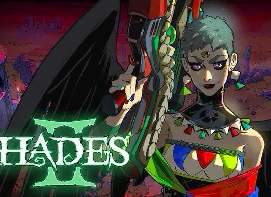 the picture depicts Eris, a queer coded character from Supergiant Games’ Hades 2, the joke being she’s an agent of strife