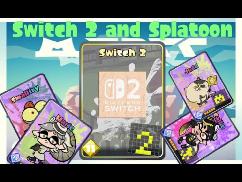 The Switch 2 and splatoon