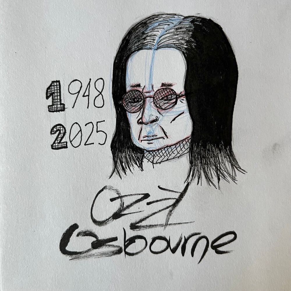 Ozzy Osbourne, frontman for Black Sabbath & Godfather of Heavy Metal. 1948-2025