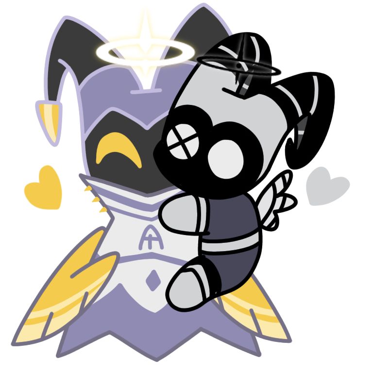 Lute hugging Adam 