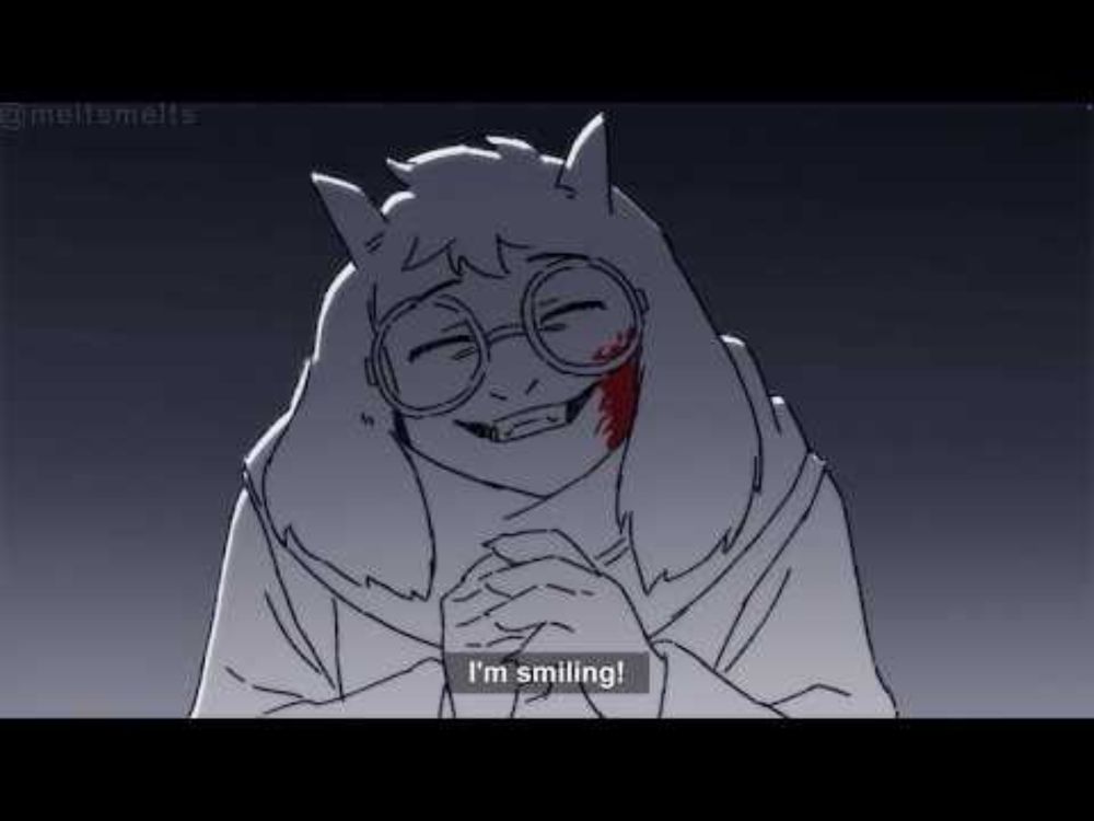 It's okay not to smile - DELTARUNE animation