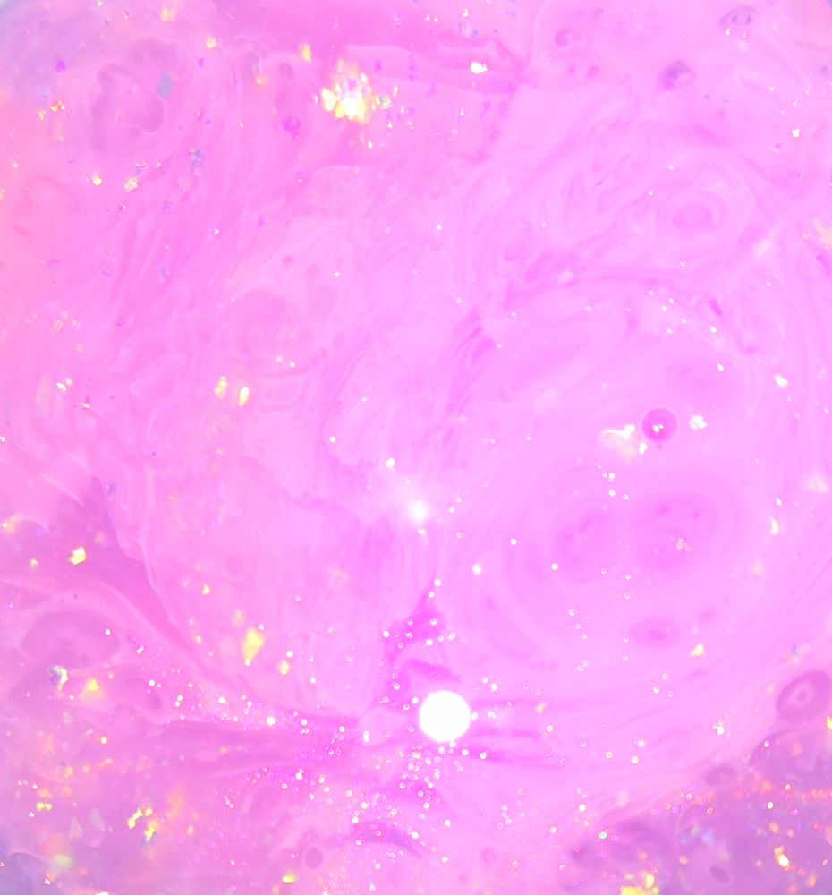 A soarkly pink and purple silicone swirl