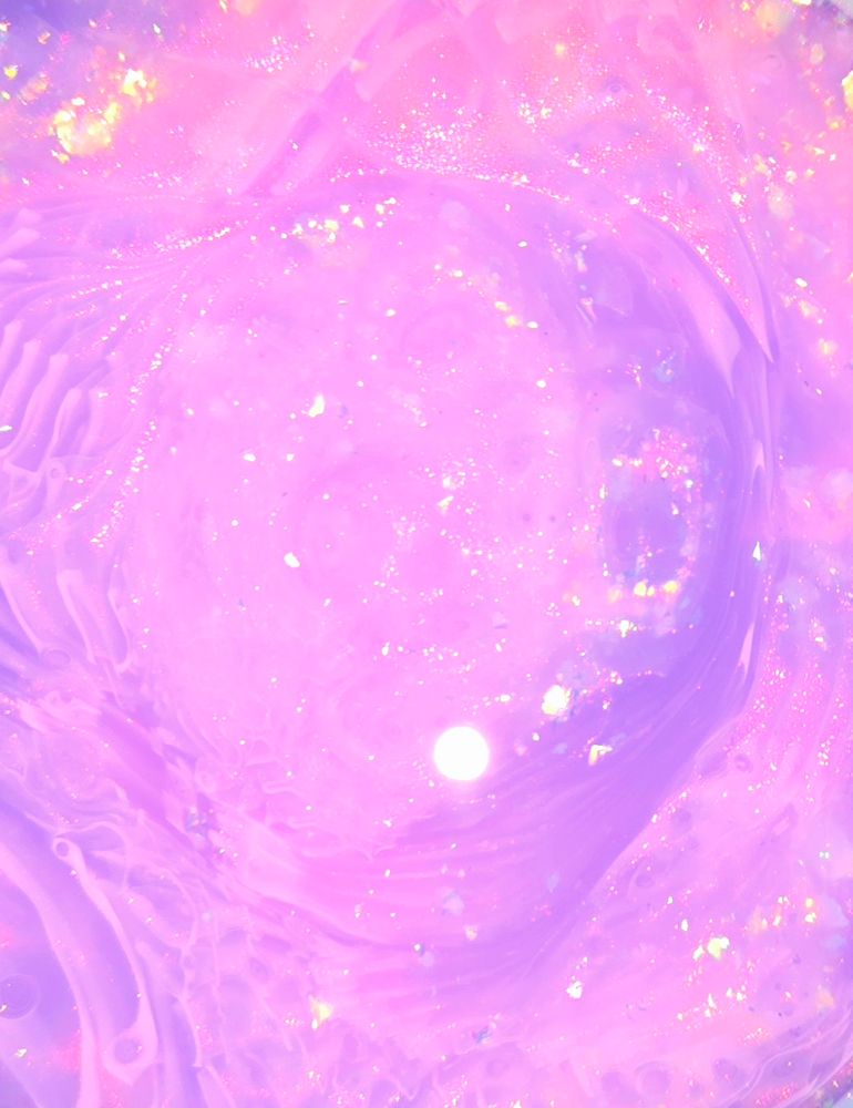 A soarkly pink and purple silicone swirl
