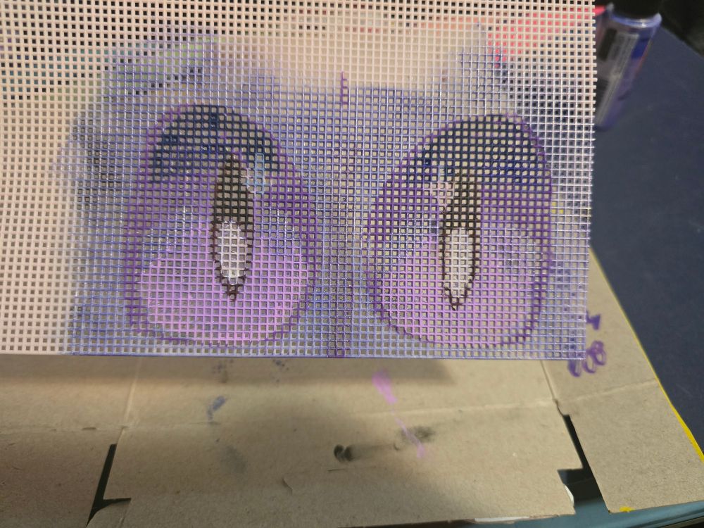 Fursuit eye mesh