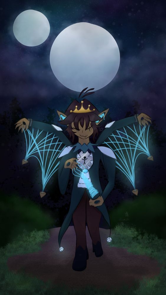 Azachi, the main antagonist of the series I am working on.
