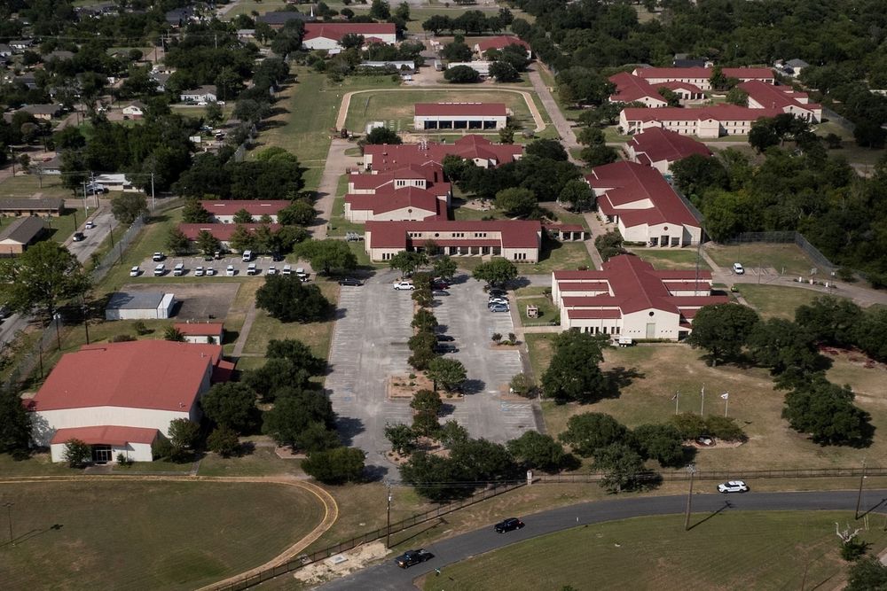 Federal guidelines would ordinarily bar an inmate serving 20 years for sex trafficking from a minimum-security prison camp.