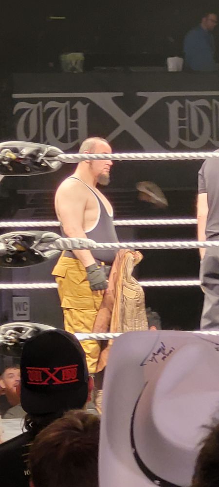 Aaron Insane in the ring