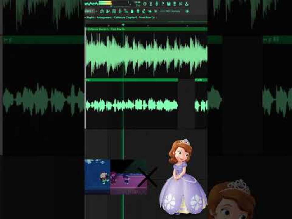 Deltarune X Sofia The First Mashup #deltarune