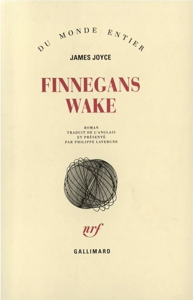 Portada de una edición francesa de la novela Finnegans Wake, de James Joyce.