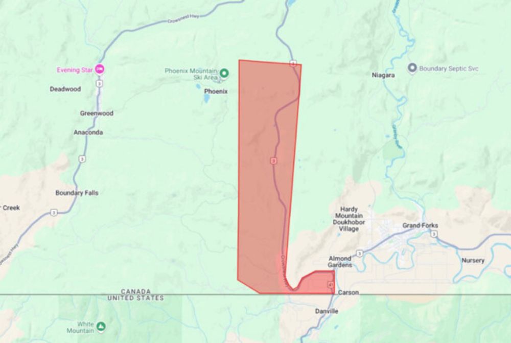 Evacuation order for 156 residences due to U.S. wildfire downgraded to alert - Penticton News