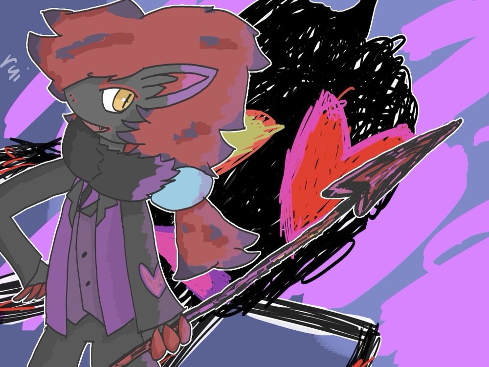 OP's Zoroark sona using the Fragment of the Universe's EGO Gear from Lobotomy Corporation.