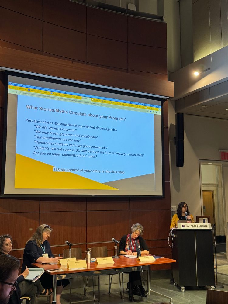 Picture of the opening plenary for the Modern Language Association advocacy boot camp hosted at New York University