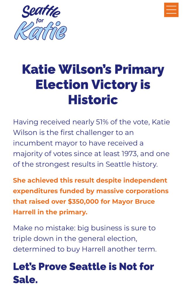 Screenshot of homepage 