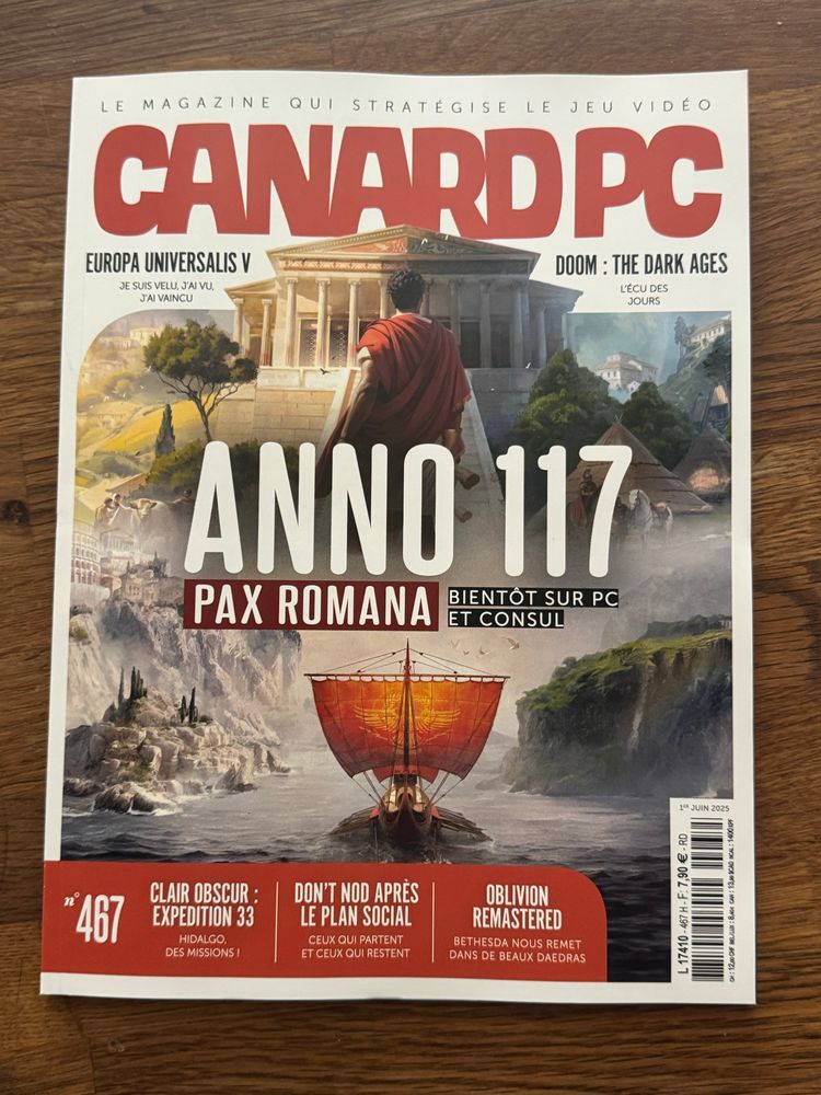 Couverture du magazine Canard PC 467
