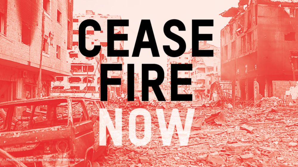 Oxfam GB | Gaza crisis: sign our ceasefire petition now