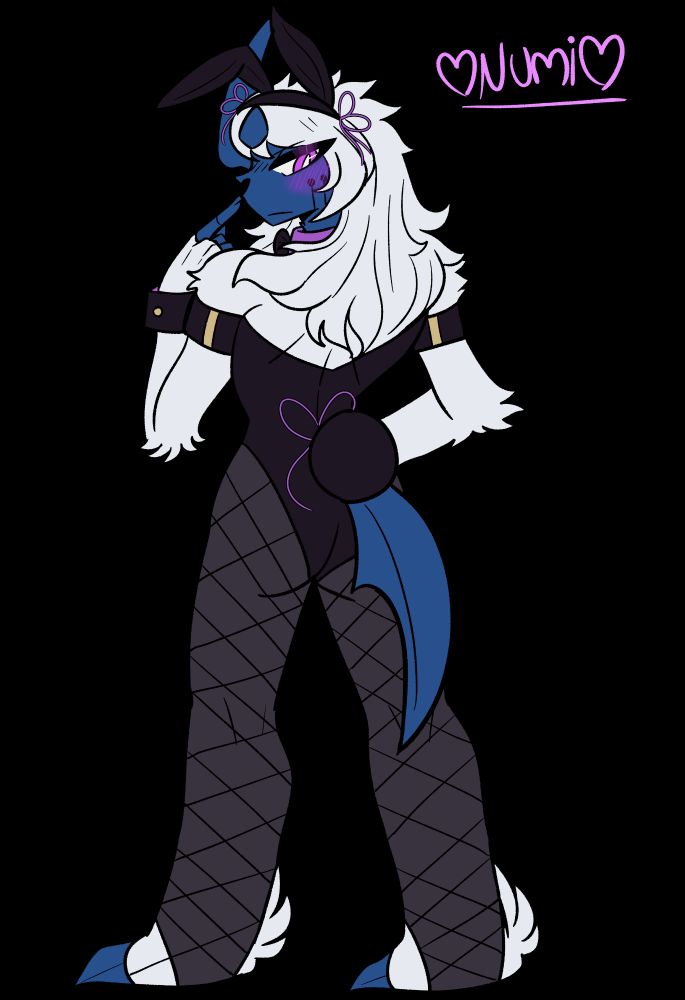 Solace in a bunny suit. His body language is much less reserved. His worries persist but it's clear he's warming up to the idea.