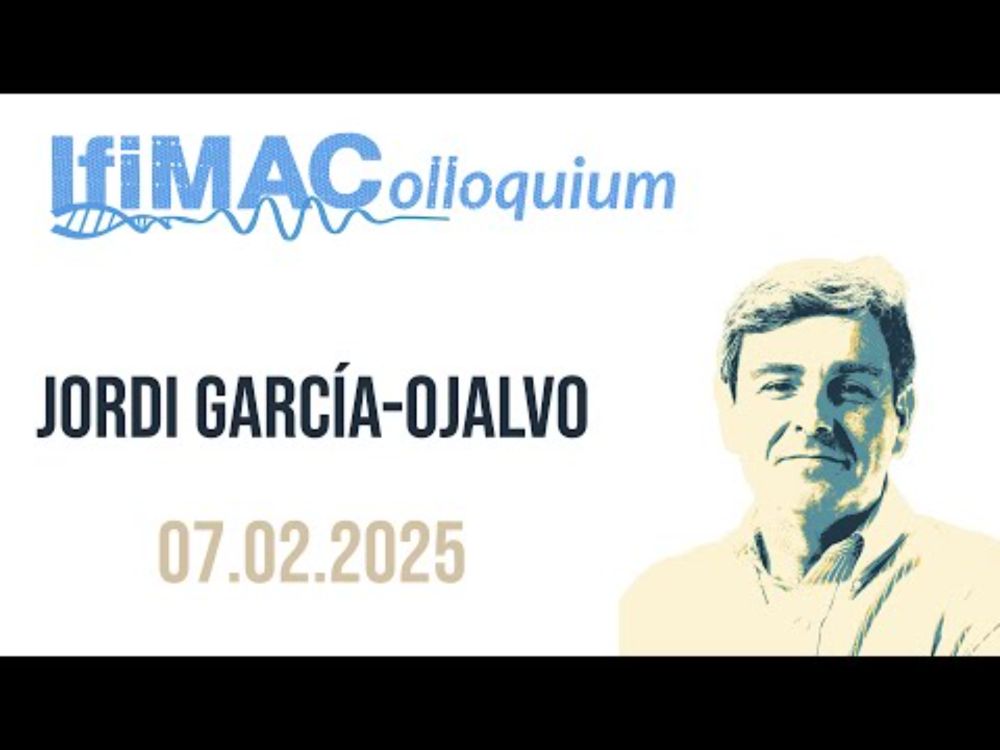 Interview with Jordi García-Ojalvo