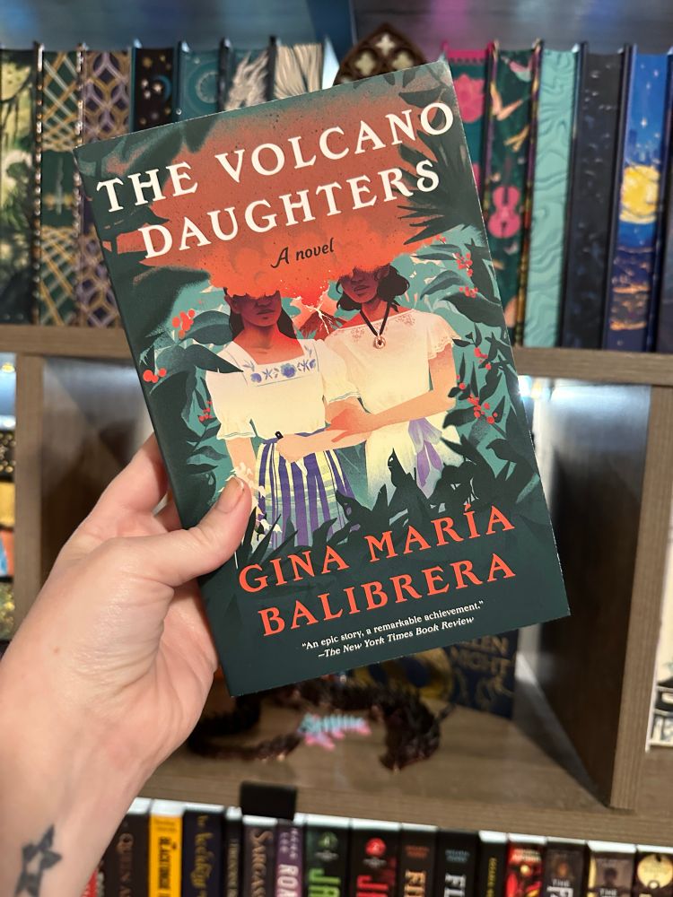 The Volcano Daughters: historical fiction meets mythic fury, following two sisters escaping a brutal regime in El Salvador, trailed by ghosts that refuse to be silenced.