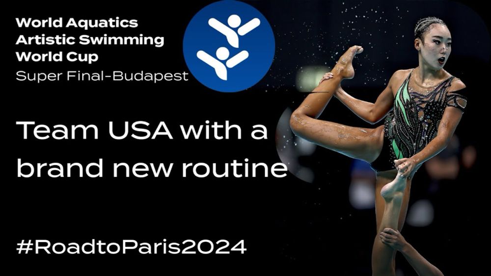 #RoadtoParis2024 - 🇺🇸 Team USA 🇺🇸 present a brand new Acrobatic routine