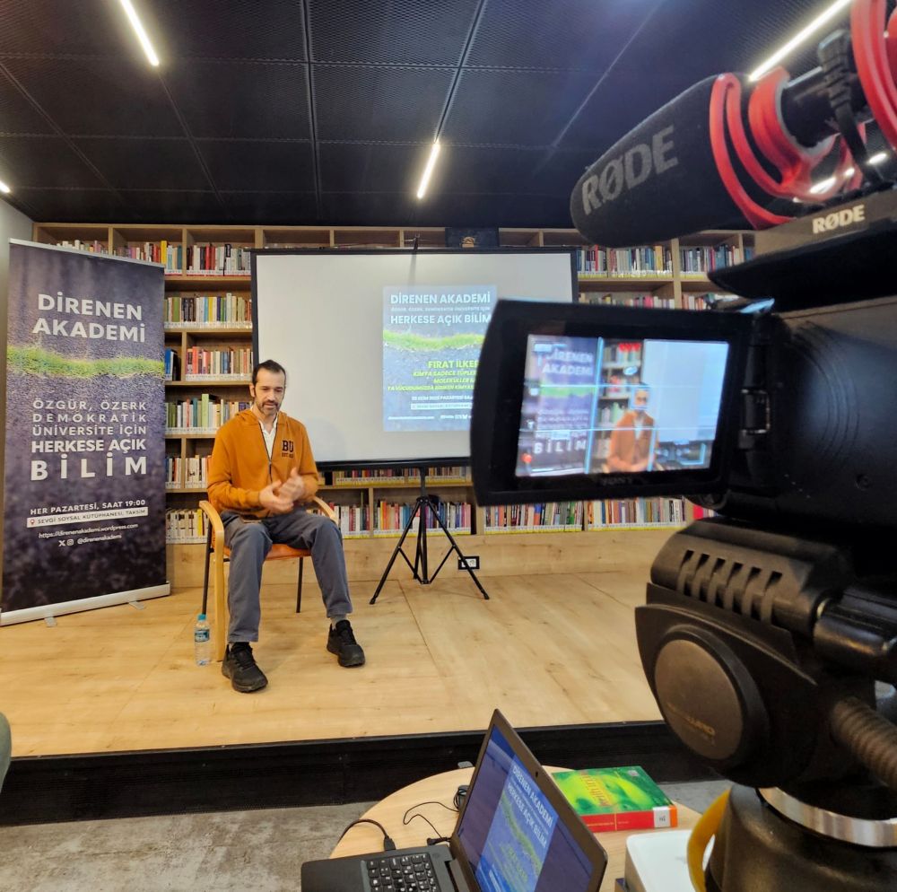 Kameramınımız, BÜ mezunlar bileşenimizden Hakan Gönenli'nin kadrajından Fırat hoca...