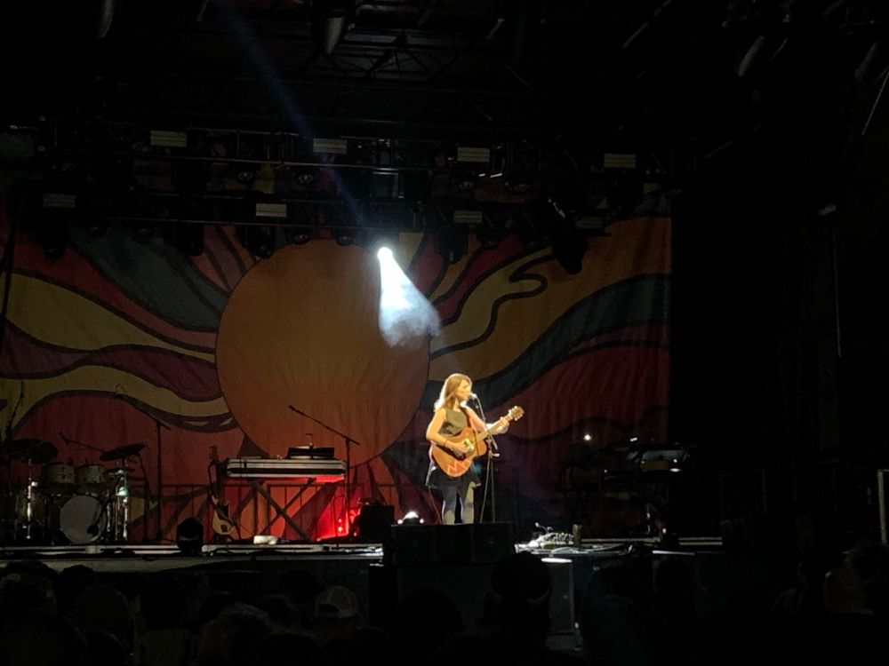 Leslie Feist playing solo at the Endless Summer Festival in Kitchener / Waterloo