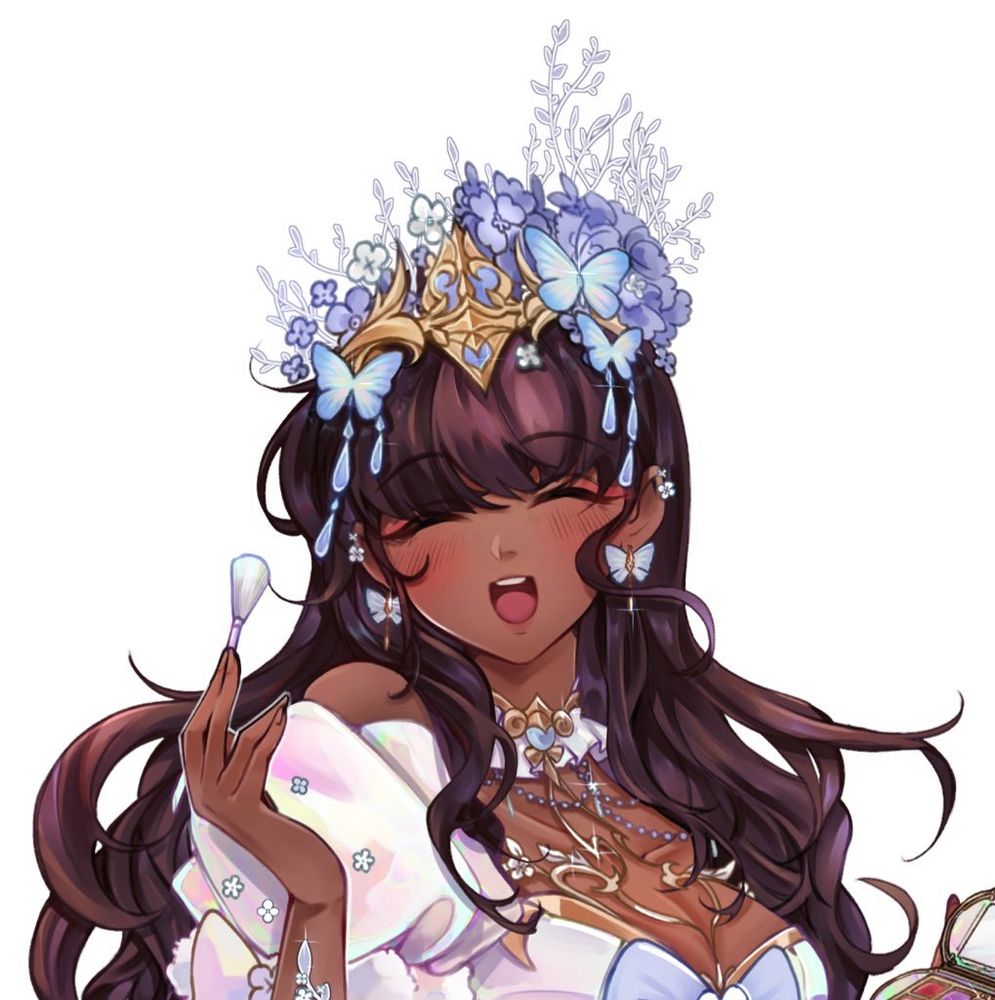 A screenshot of my Vtuber’s Character Cut-Out design