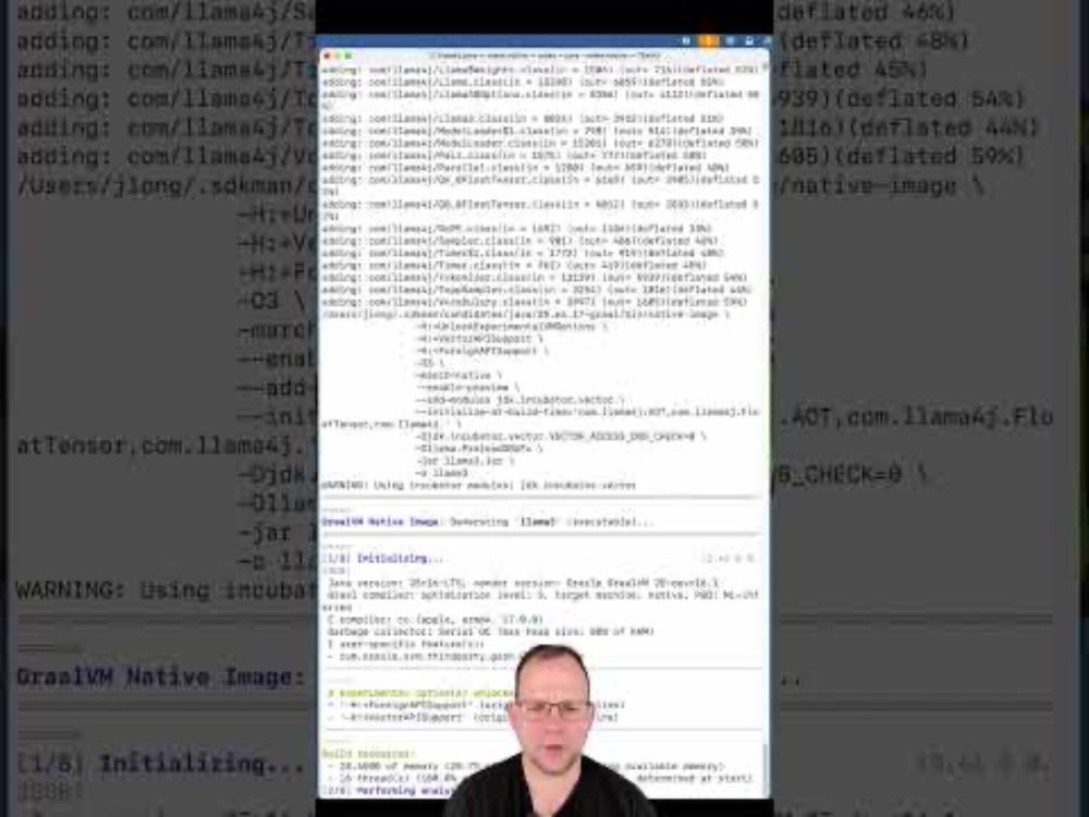 Run a supercharged LLM powered by Java and GraalVM #ai #programming #javaprogramming #java #graalvm